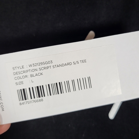 SATURDAYS New York City Script Standard short sleeve tee NWT - Picture 4 of 5